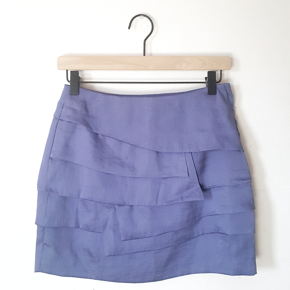 Purple Layered H&M Skirt
